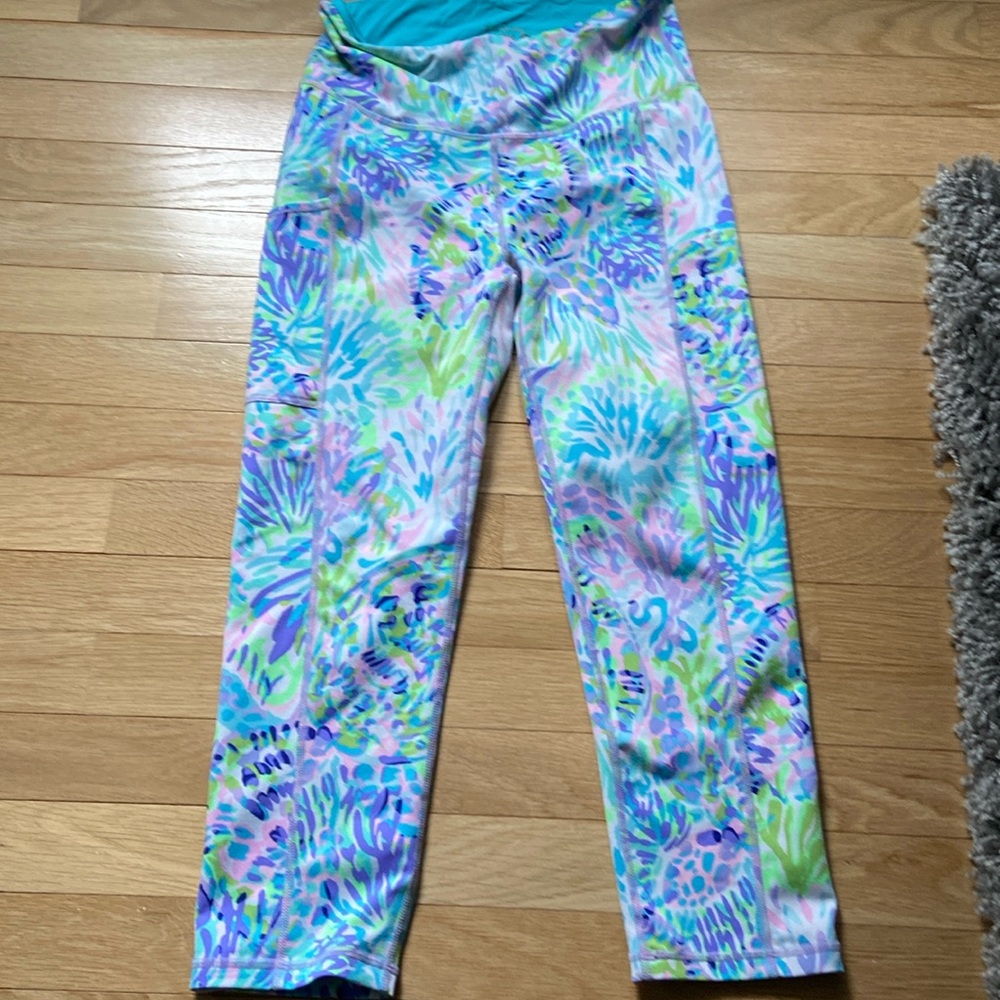 Lilly Pulitzer capri leggings size small